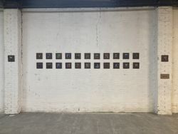 Raw group exhibition at De Volharding featuring artwork by Emily Shackleton